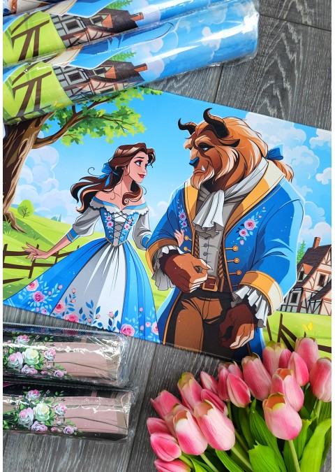 Tapis de jeu La Belle et la Bête